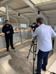 Filming with CTD Tiles - Turps Film 2020