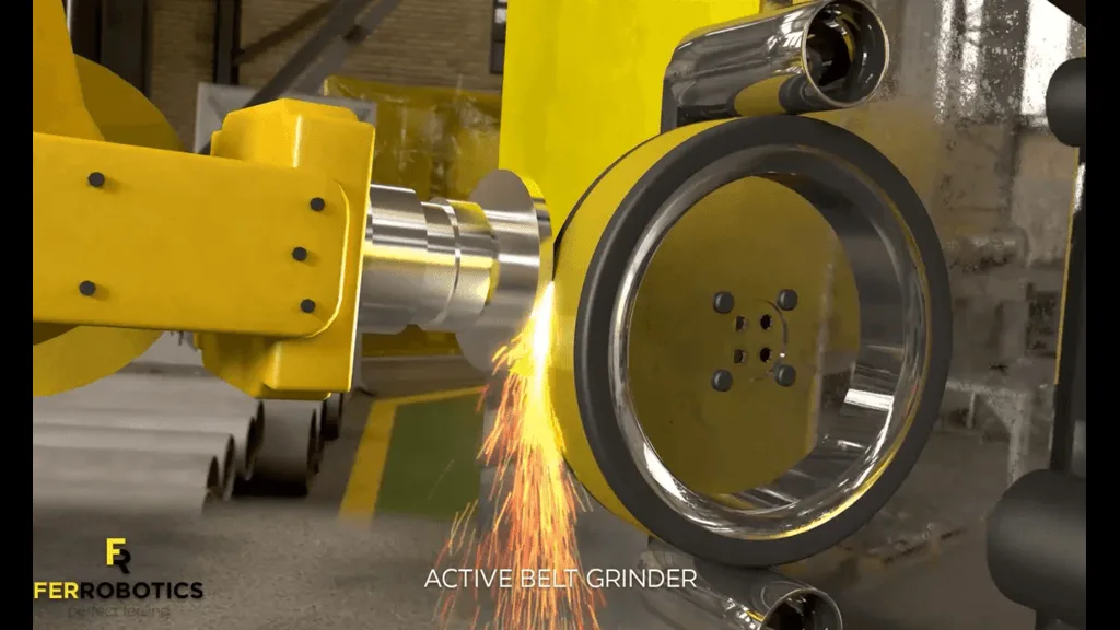 3D Animation Still From Saint-Gobain Abrasives