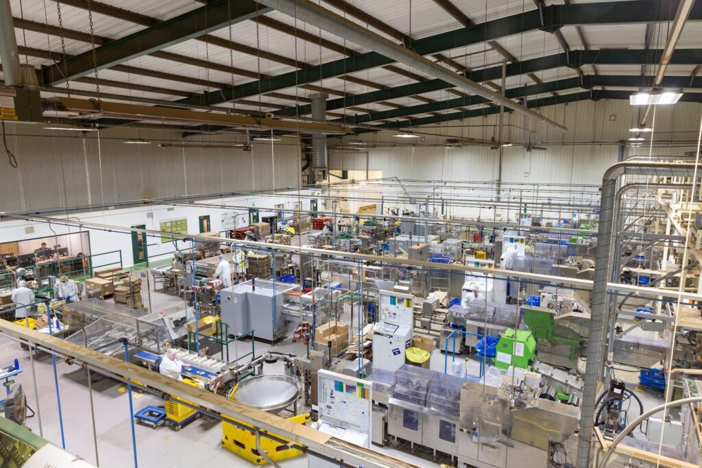 The Ringtons factory floor