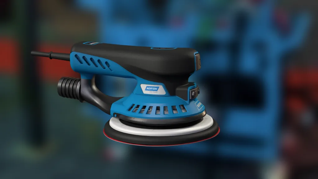 Norton Electric Sander Product Video | Turps Film 14 3D Model Delivery