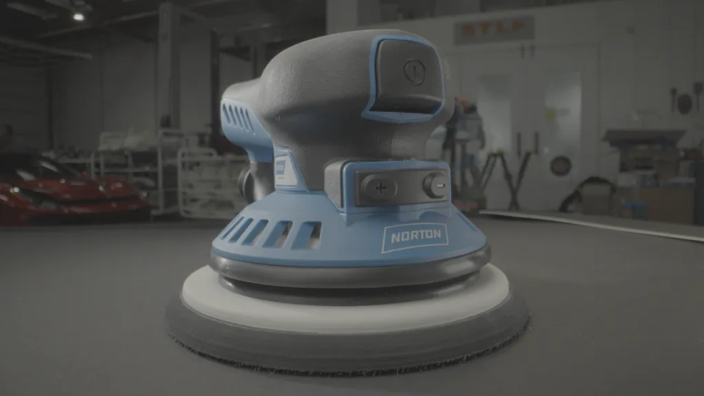 Norton Electric Sander Product Video | Turps Film 15 Slog3 Raw Image